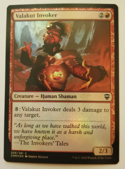 1x Valakut Invoker FOIL Commander Legends MTG Magic the Gathering NM - Image 1