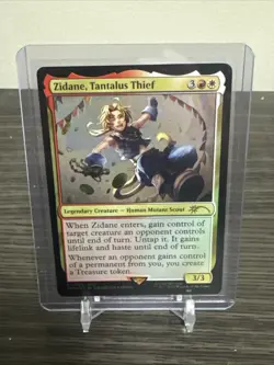Zidane, Tantalus Thief FOIL PROMO NM Final Fantasy MTG FIN Magic the Gathering - Image 1