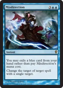 MTG English Misdirection NM Normal Conspiracy - Image 1