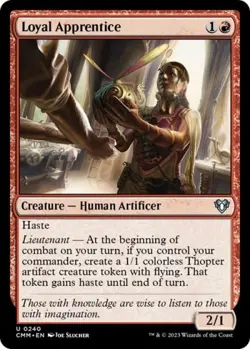 Loyal Apprentice - Near Mint MTG Commander Masters - Image 1