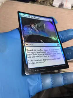 FOIL Pieces of the Puzzle - Shadows over Innistrad - LP/NM - Many Pictures - MTG - Image 2