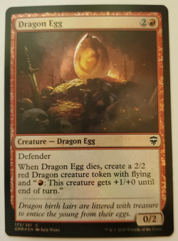 1x Dragon Egg FOIL Commander Legends MTG Magic the Gathering NM - Image 1