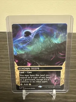 MTG - Echoing Deeps Borderless Edge of Eternities - Image 1