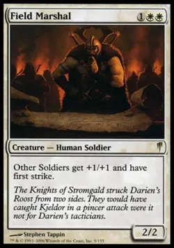 MTG English Field Marshal NM Normal Coldsnap - Image 1