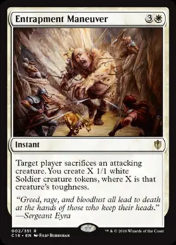 Entrapment Maneuver - Light Play MTG Commander 2016 Edition - Image 1