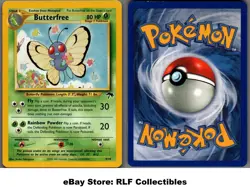 2001 Pokemon, Southern Islands, #9/18 Butterfree, Promo - Image 1