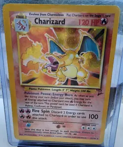 Charizard 004/130 Base Set 2 Holo Unlimited-Pokemon Mixed Lot [6] Blastoise - Image 1