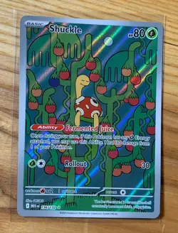 Pokemon TCG Shuckle Illustration Rare 136/132 Mega Evolution IR NM English - Image 1