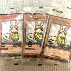 3 Set Yugioh eFootball Promo Rescue Rabbit & NEYMAR JR Token Japanese NEW - Image 1
