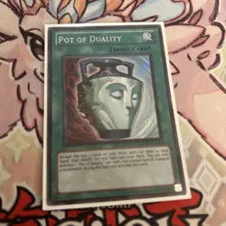 Yugioh Pot of Duality DREV-EN062 Secret Rare Unl Ed Lp - Image 1