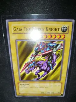 Gaia the Fierce Knight SDY-E006 Starter Deck Yugi 1st Edition Yugioh - Mint PSA - Image 3