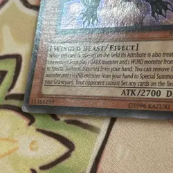 Yugioh! Dark Simorgh SOVR-EN092 Secret Rare (mp) - Image 3