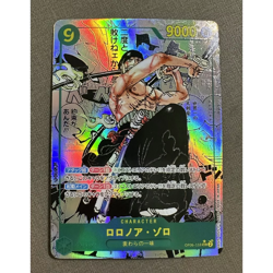 Manga roronoa zoro OP06-118 SEC High Quality One Piece Card Collection Card Rare - Image 1