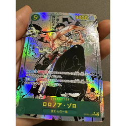 Manga roronoa zoro OP06-118 SEC High Quality One Piece Card Collection Card Rare - Image 3
