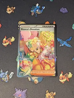 Pokemon Cards Bianca’s Devotion 209/162 Illustration Rare Temporal Forces - (NM) - Image 1