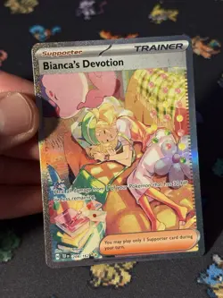 Pokemon Cards Bianca’s Devotion 209/162 Illustration Rare Temporal Forces - (NM) - Image 2