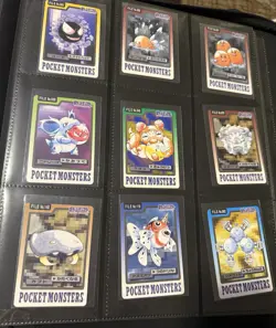 Pocket Monsters Japanese Carddass Lot of 39 cards - Image 3
