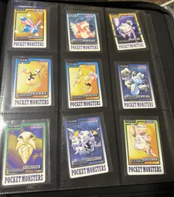 Pocket Monsters Japanese Carddass Lot of 39 cards - Image 5