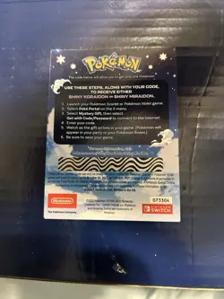 Shiny Koraidon Or Miraidon Pokemon Scarlet Violet Code Card - Unscratched - Image 2