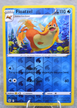Floatzel 39/172 Brilliant Stars Reverse Holo Uncommon Pokemon Card TCG NM/M - Image 1