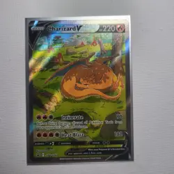 Charizard V SWSH260 Black Star Promo Full Alternate Alt Art Pokemon Card - Image 1