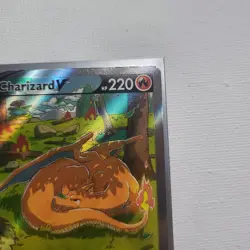 Charizard V SWSH260 Black Star Promo Full Alternate Alt Art Pokemon Card - Image 3
