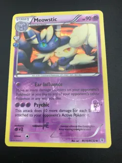 Meowstic RC15/RC32 HOLO Pokemon XY Generations Card TCG NM 2016 - Image 1