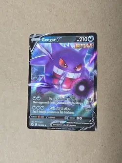 Pokemon x6 Card Lot Charizard Vstar GX Promo Gengar V Blaziken Vmax Lugia V Eng - Image 2