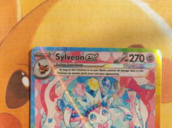 Sylveon EX Prismatic Evolutions 156/131 ⚡CUST0M DISPLAY Card⚡ - Image 5