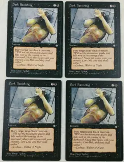 TOP 4 x Dark Banishing / Dunkle Verbannung - ICE AGE - englisch * Playset * - Image 1