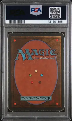 1994 Magic the Gathering Volcanic Island PSA 5 - Image 2