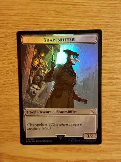 Shapeshifter Token #2 NM Foil Assassin's Creed ACR Magic MTG - Image 1