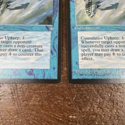 Mystic Remora X 2 Magic The Gathering Mtg Ice Age Legacy Vintage - Image 4