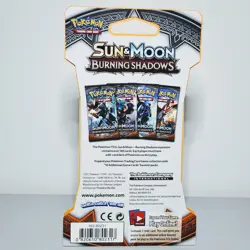 Pokemon TCG Sun & Moon Burning Shadows Sleeved Booster Pack Factory Sealed - Image 2