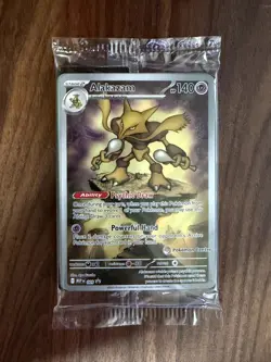 Alakazam Mega Evolution ETB Promo - Pokemon Center Edition Stamped Sealed - Image 1
