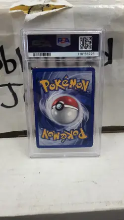 2000 TYPHLOSION HOLO RARE NEO GENESIS POKEMON TCG PSA 5 (EX) EXCELLENT #17/111 - Image 5