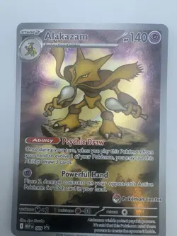 Alakazam Mega Evolution ETB Promo - Pokemon Center Edition - Pokemon TCG - Image 3