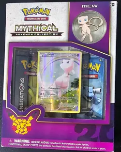 (402896) Pokemon 2016 Mythical Pokemon Collection Mew - Factory Sealed Box - Image 1