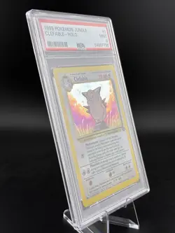 1999 Pokemon Jungle Clefable #1 English Holo Rare 1/64 PSA 9 MINT - Image 3