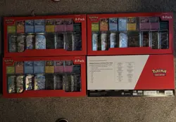Pokemon TCG: Prismatic Evolutions 8 Mini-Tins Promos Costco Lot Of 4 - Image 2