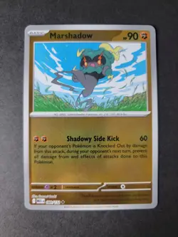 Marshadow (Reverse Holo) 080/132 Uncommon Pokemon Mega Evolution - Image 1