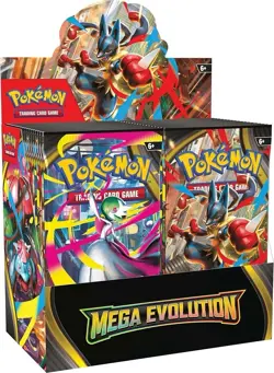 Pokemon Mega Evolution Booster Display Box (36 Packs) PRESALE ✅ Confirmed - Image 1