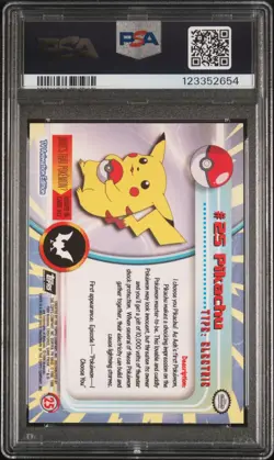 Pikachu #25 Topps Pokemon Tv - Image 2