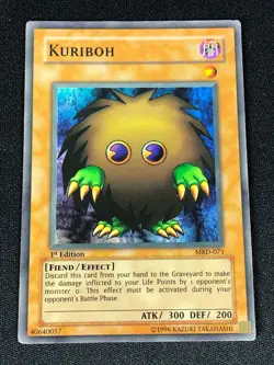 YUGIOH KURIBOH MRD-071 1ST SUPER (MP) NA PRINT - Image 1