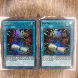 Yu-Gi-Oh! x2 Dark Contract With The Gate GFP2-EN159 1st Edition Ultra Rares LP - Image 1