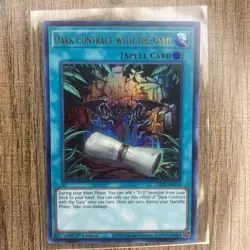 Yu-Gi-Oh! x2 Dark Contract With The Gate GFP2-EN159 1st Edition Ultra Rares LP - Image 4