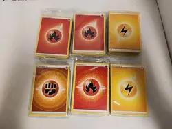 6x SEALED Pokemon Energy Card Packs - Image 1