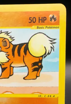 Pokemon TCG Card - Growlithe 80/147 Aquapolis Reverse Holo Common - Image 3