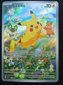 Pikachu SVP 088 S&V Paldea Adventure Chest Promo Pokemon Card - Image 1