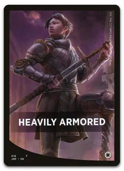 Heavily Armored Theme Card #18 (NM) Jumpstart JMP Magic MTG - Image 1